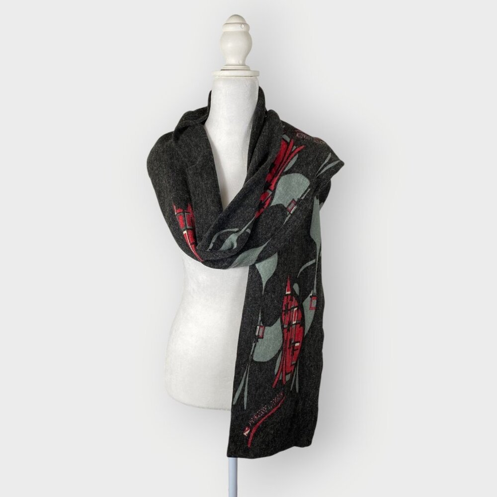 Princesse et Dragon Scarf | One Size | Cats | Cozy Artsy Eclectic Whimsical